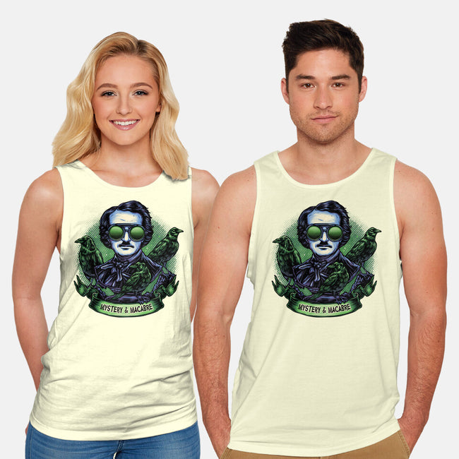 Mystery And Macabre-Unisex-Basic-Tank-glitchygorilla