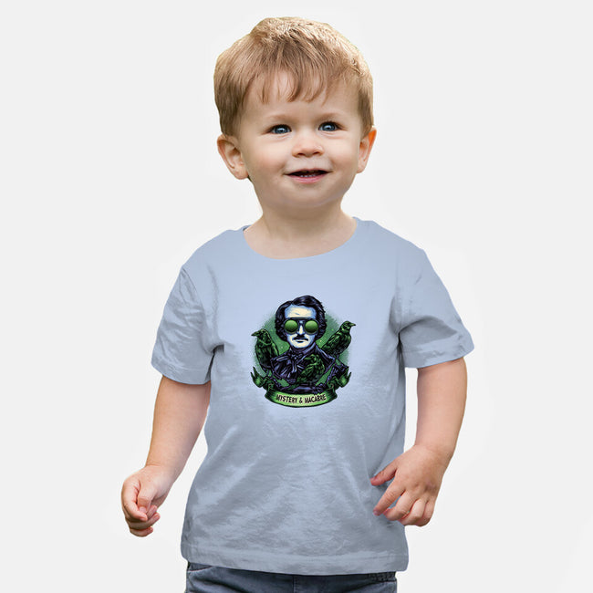 Mystery And Macabre-Baby-Basic-Tee-glitchygorilla