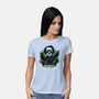 Mystery And Macabre-Womens-Basic-Tee-glitchygorilla