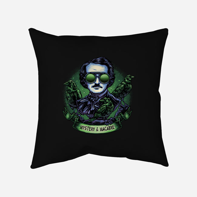 Mystery And Macabre-None-Removable Cover w Insert-Throw Pillow-glitchygorilla