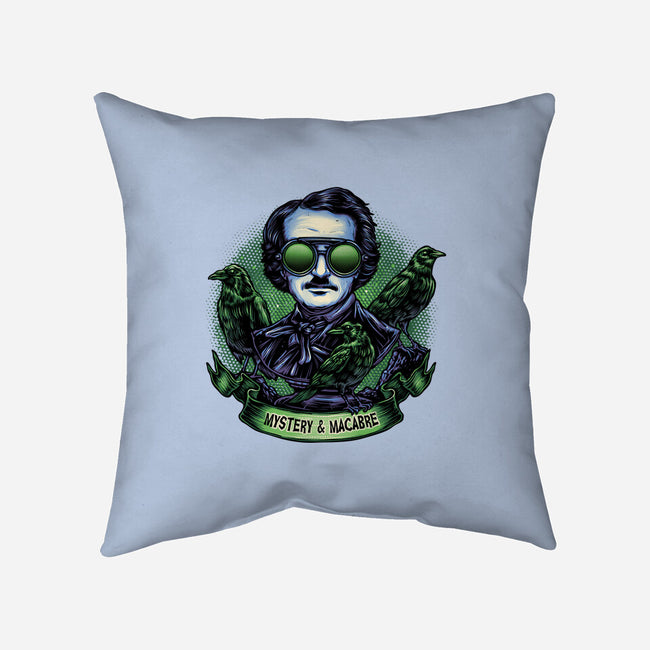 Mystery And Macabre-None-Removable Cover w Insert-Throw Pillow-glitchygorilla