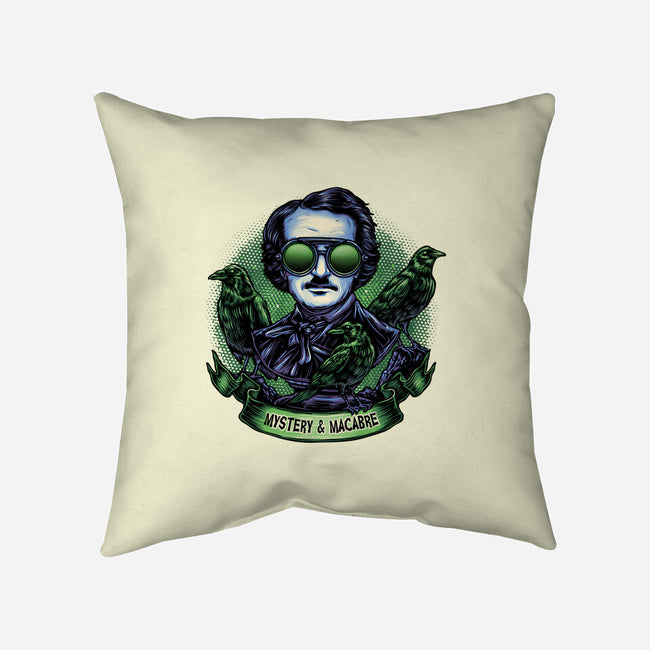 Mystery And Macabre-None-Removable Cover w Insert-Throw Pillow-glitchygorilla