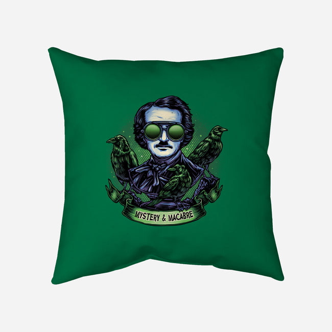 Mystery And Macabre-None-Removable Cover w Insert-Throw Pillow-glitchygorilla