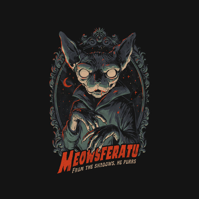 Meowsferatu-None-Polyester-Shower Curtain-eduely