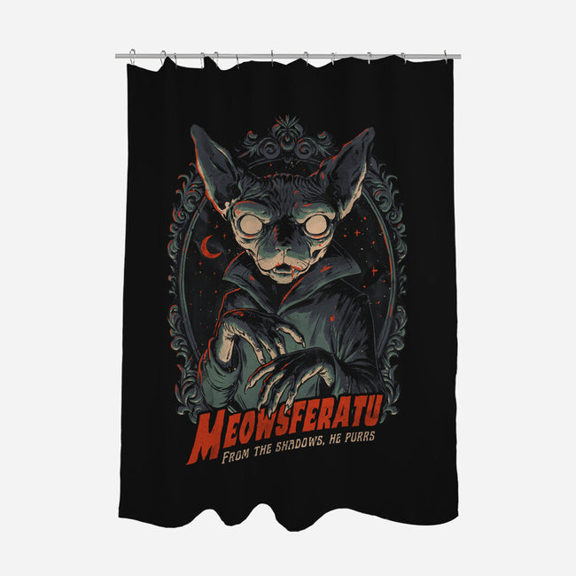 Meowsferatu-None-Polyester-Shower Curtain-eduely
