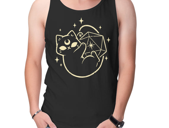 Cute Magical Black Cat D20
