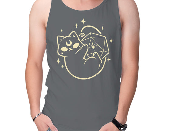 Cute Magical Black Cat D20