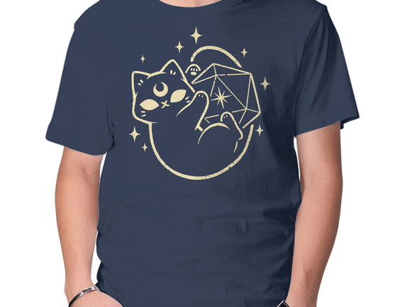 Cute Magical Black Cat D20