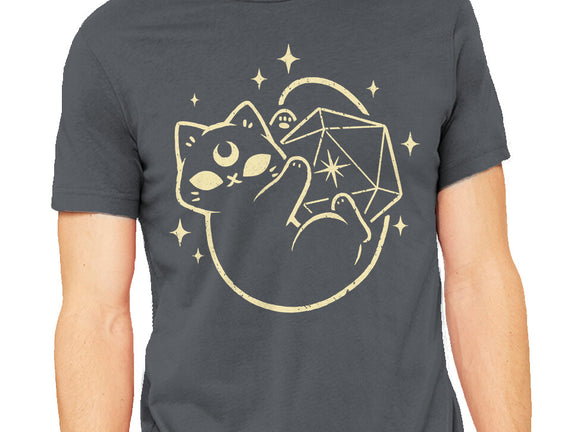 Cute Magical Black Cat D20