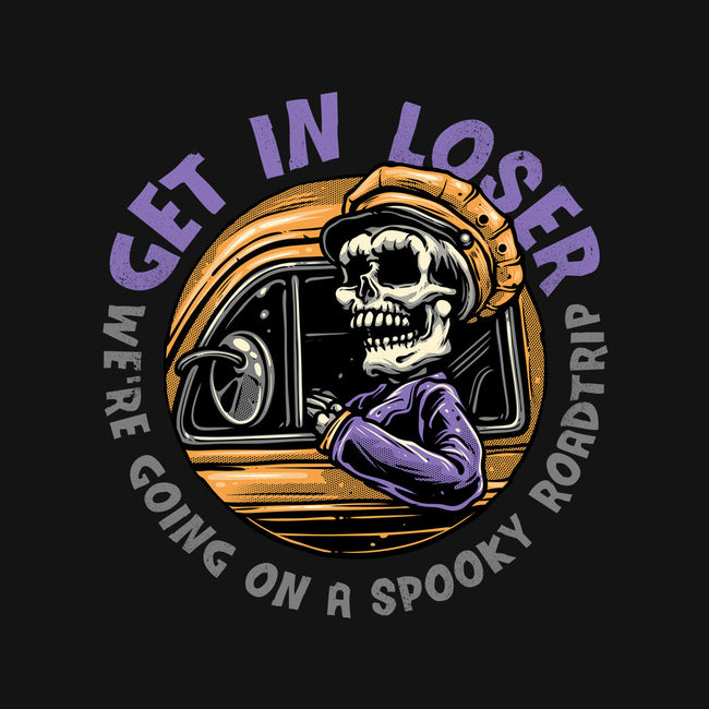 A Spooky Roadtrip-Youth-Pullover-Sweatshirt-glitchygorilla