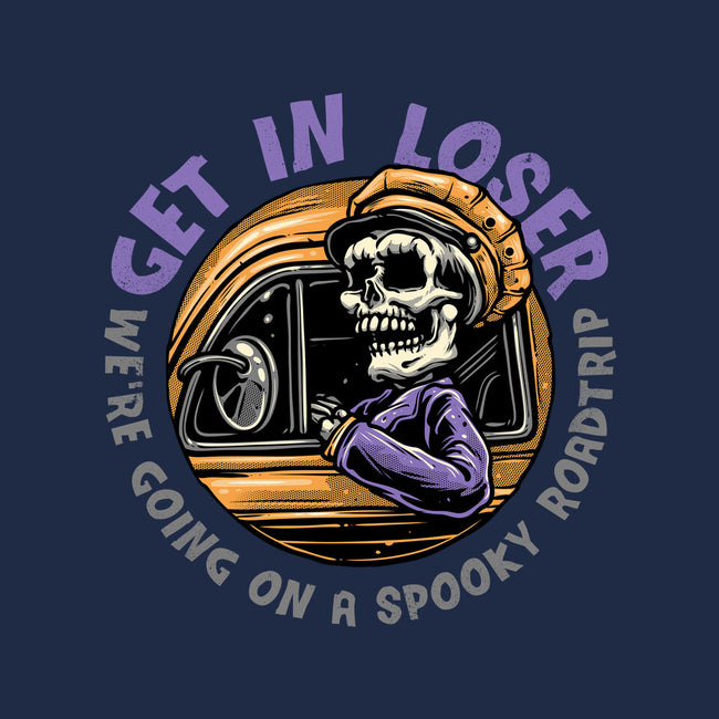 A Spooky Roadtrip-Unisex-Basic-Tee-glitchygorilla