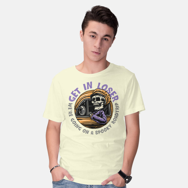 A Spooky Roadtrip-Mens-Basic-Tee-glitchygorilla