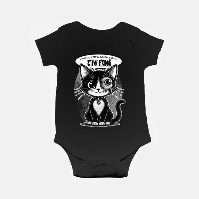 May Not Be In Control-Baby-Basic-Onesie-palmstreet
