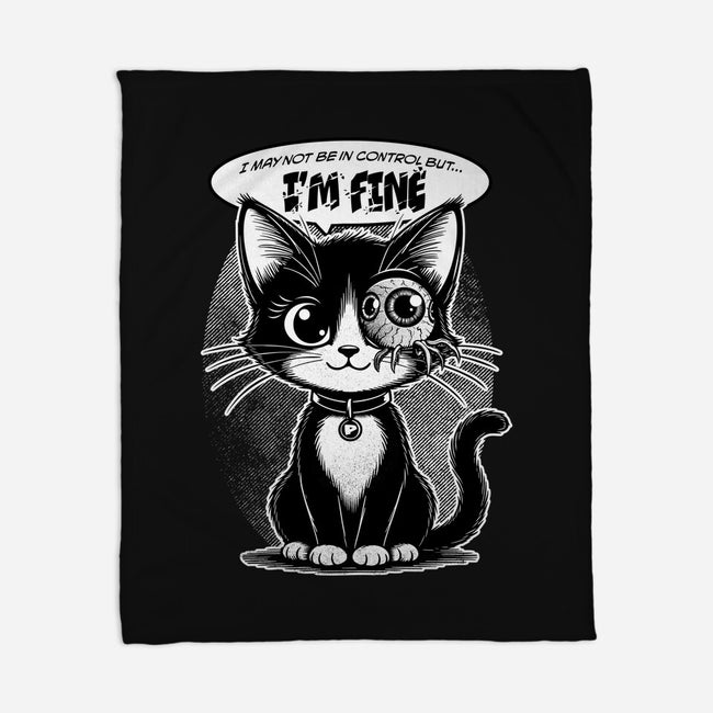 May Not Be In Control-None-Fleece-Blanket-palmstreet