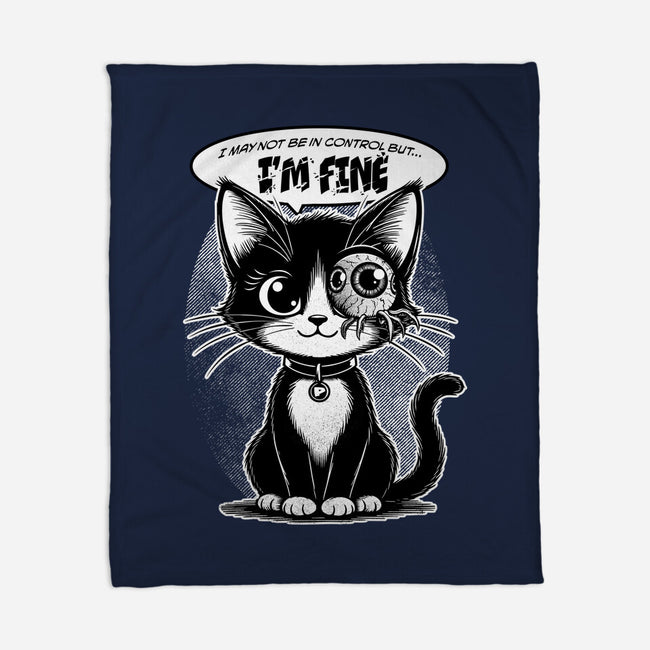 May Not Be In Control-None-Fleece-Blanket-palmstreet