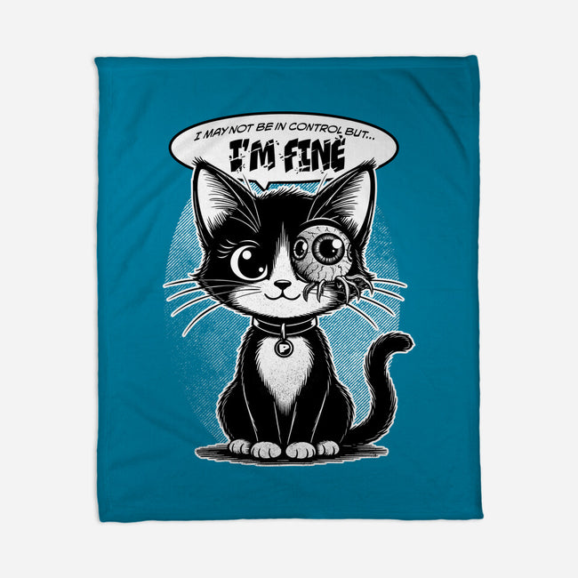 May Not Be In Control-None-Fleece-Blanket-palmstreet