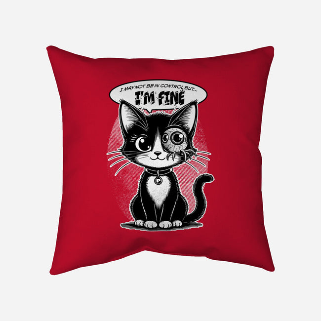 May Not Be In Control-None-Removable Cover w Insert-Throw Pillow-palmstreet