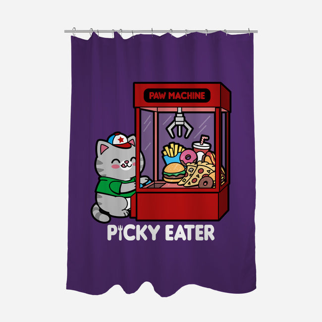 Picky Eater-None-Polyester-Shower Curtain-Boggs Nicolas