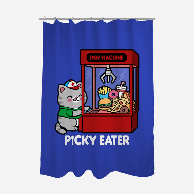 Picky Eater-None-Polyester-Shower Curtain-Boggs Nicolas