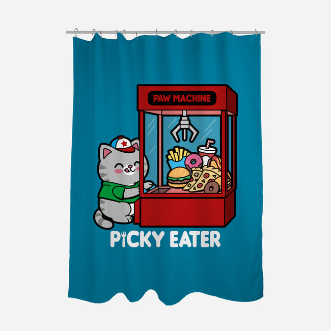 Picky Eater-None-Polyester-Shower Curtain-Boggs Nicolas