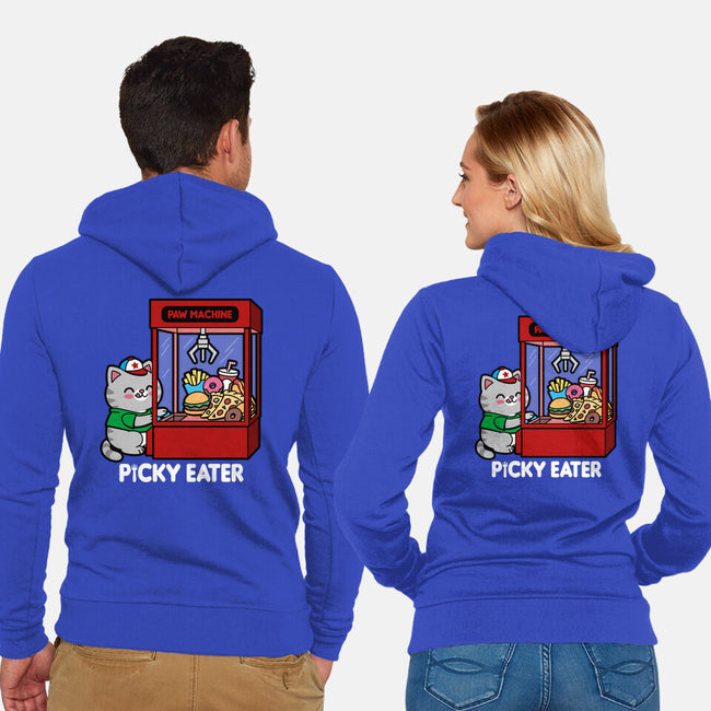 Picky Eater-Unisex-Zip-Up-Sweatshirt-Boggs Nicolas