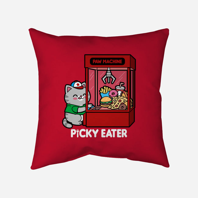 Picky Eater-None-Removable Cover w Insert-Throw Pillow-Boggs Nicolas