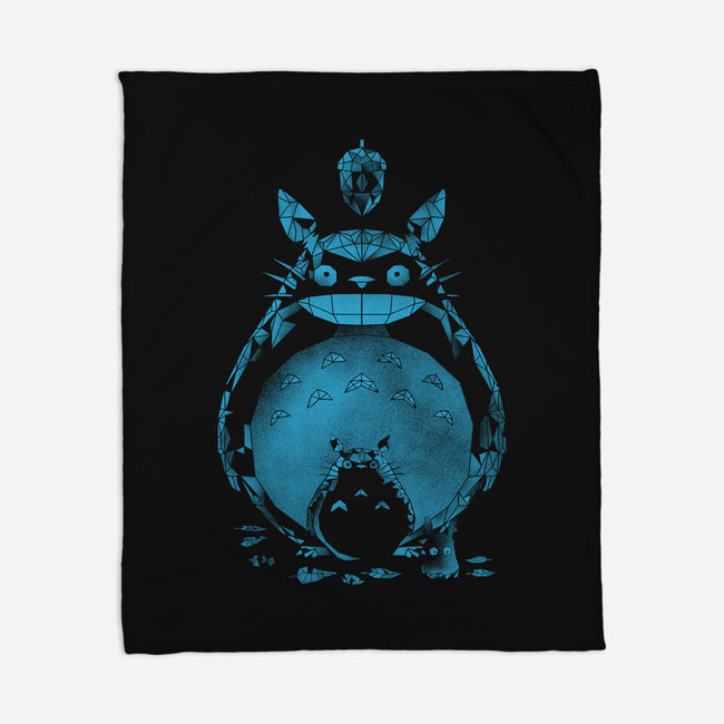 The Forest Friends-None-Fleece-Blanket-kharmazero