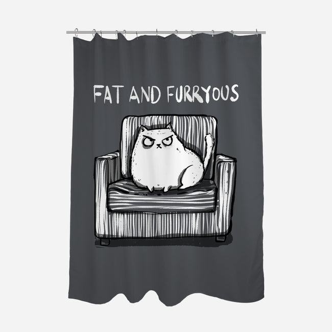Fat And Furryous-None-Polyester-Shower Curtain-kharmazero