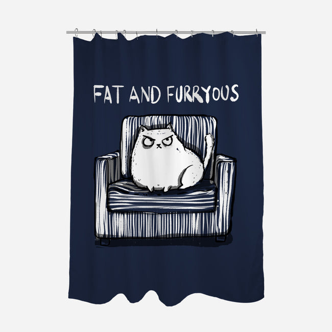 Fat And Furryous-None-Polyester-Shower Curtain-kharmazero
