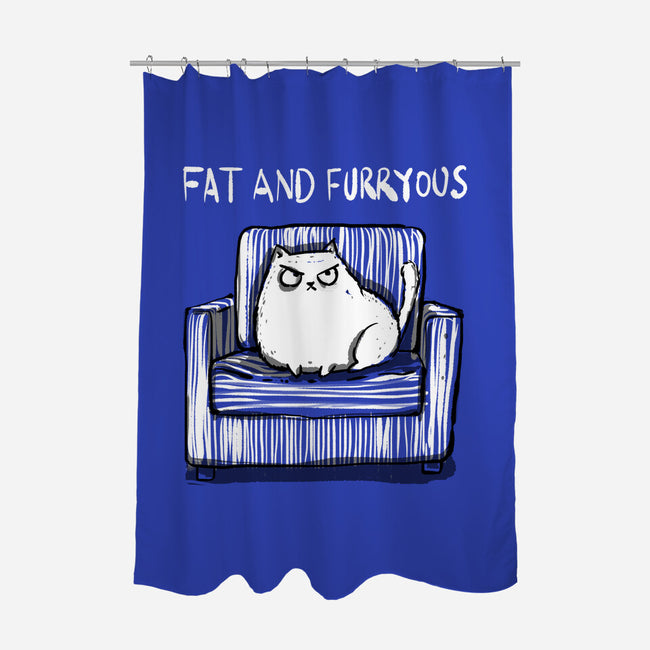 Fat And Furryous-None-Polyester-Shower Curtain-kharmazero