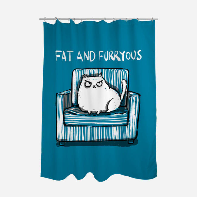 Fat And Furryous-None-Polyester-Shower Curtain-kharmazero