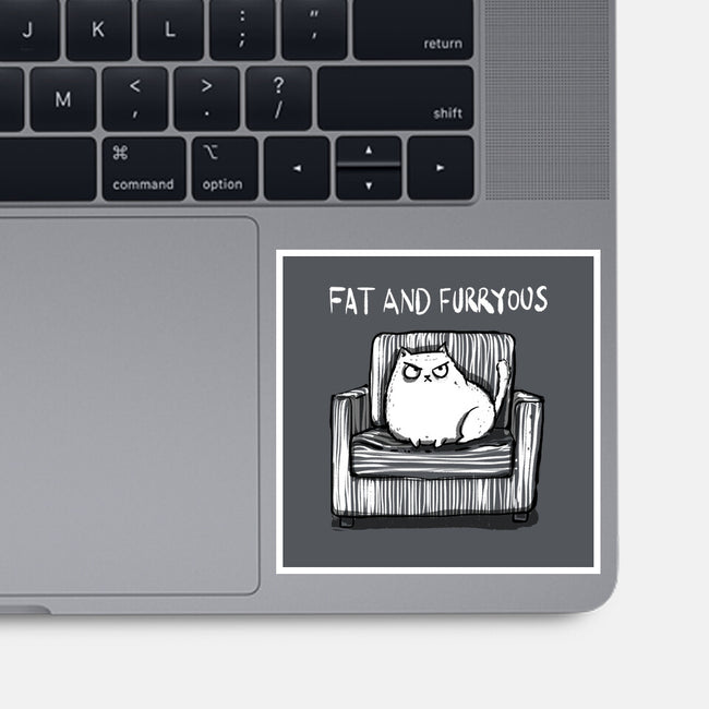 Fat And Furryous-None-Glossy-Sticker-kharmazero