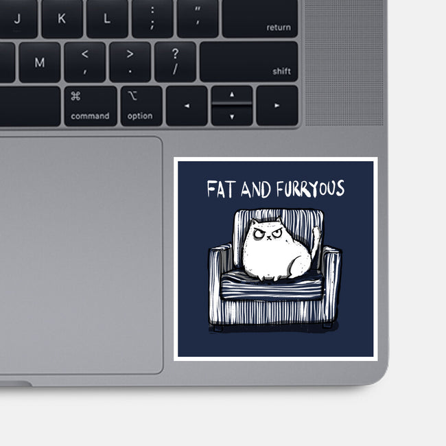 Fat And Furryous-None-Glossy-Sticker-kharmazero