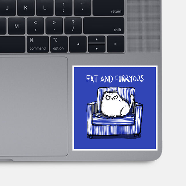 Fat And Furryous-None-Glossy-Sticker-kharmazero
