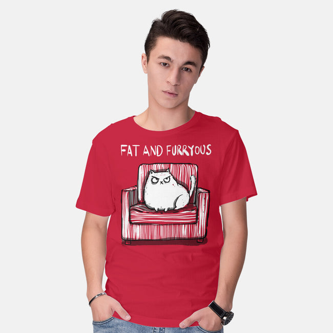 Fat And Furryous-Mens-Basic-Tee-kharmazero
