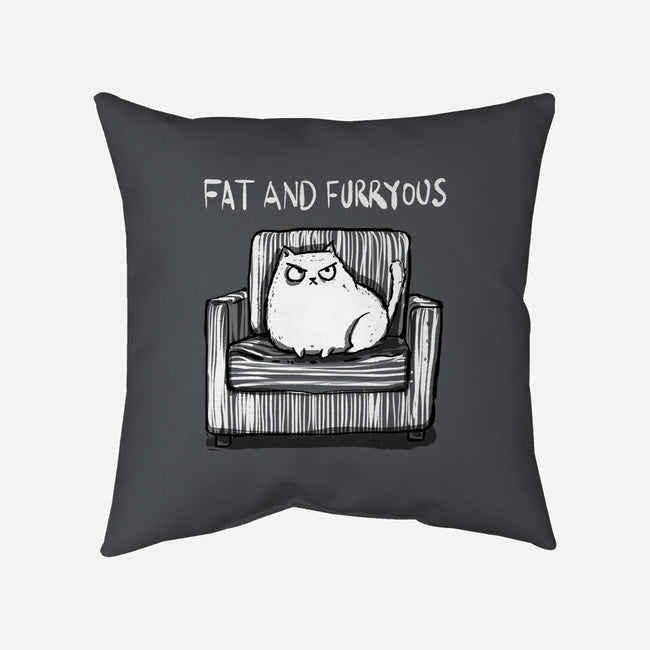 Fat And Furryous-None-Removable Cover w Insert-Throw Pillow-kharmazero