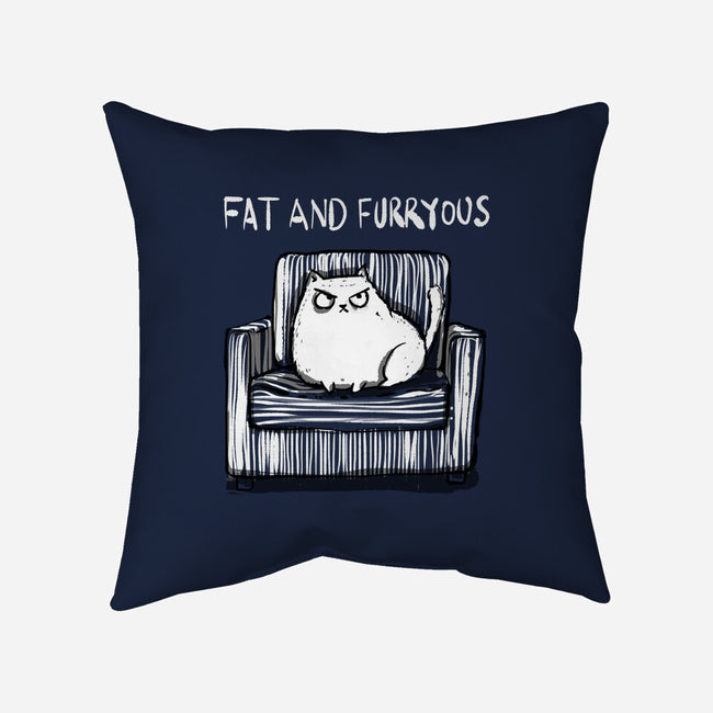 Fat And Furryous-None-Removable Cover w Insert-Throw Pillow-kharmazero