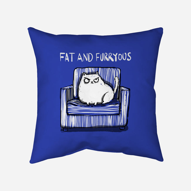 Fat And Furryous-None-Removable Cover w Insert-Throw Pillow-kharmazero