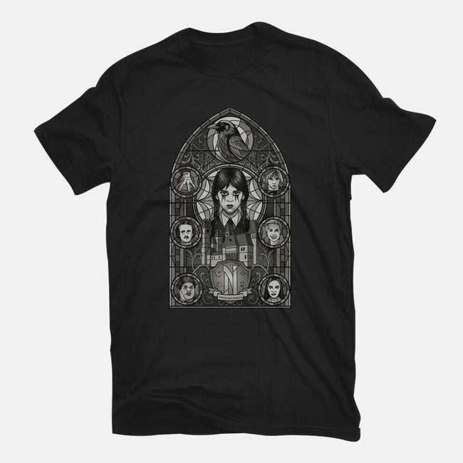 Stained Glass Of Outcasts-Mens-Basic-Tee-daobiwan