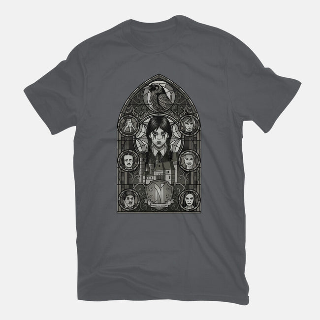 Stained Glass Of Outcasts-Mens-Basic-Tee-daobiwan
