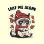 Leaf Me Alone This Fall-Mens-Basic-Tee-Marinho