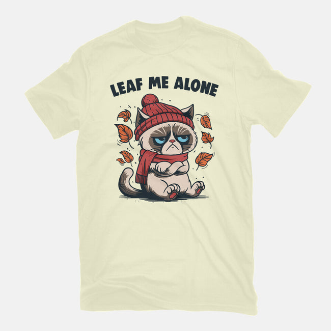 Leaf Me Alone This Fall-Mens-Basic-Tee-Marinho