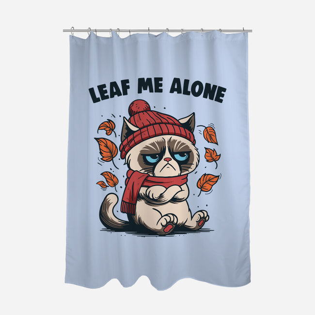 Leaf Me Alone This Fall-None-Polyester-Shower Curtain-Marinho