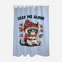 Leaf Me Alone This Fall-None-Polyester-Shower Curtain-Marinho