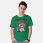 Leaf Me Alone This Fall-Mens-Basic-Tee-Marinho