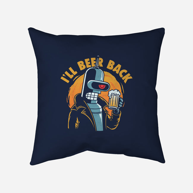 I'll Beer Back-None-Removable Cover w Insert-Throw Pillow-Marinho