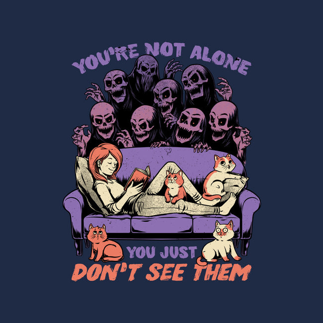 Ghosts and Cats Everywhere-Mens-Basic-Tee-Studio Mootant