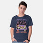 Ghosts and Cats Everywhere-Mens-Basic-Tee-Studio Mootant