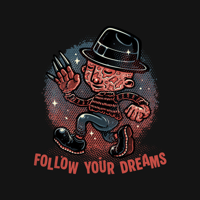 Follow Your Dreams Or Nightmares-Baby-Basic-Tee-glitchygorilla