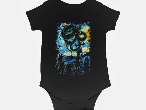 Dragon In Strry Night